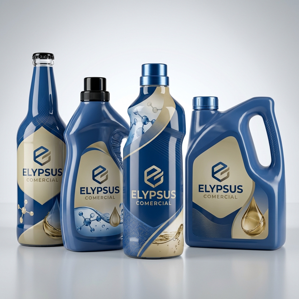Empaque & Branding Industrial (PVC, Brillante, 40 Micras)
